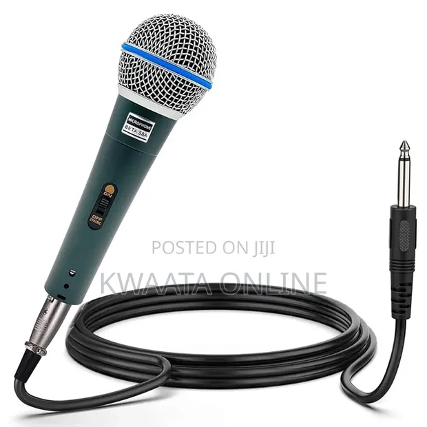 Universal Wired Beta 58A Dynamic Microphone - 1