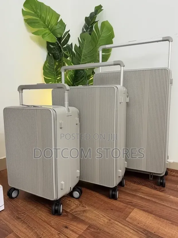 Premium Quality Bubule 3-Set Beige Suitcase - 1