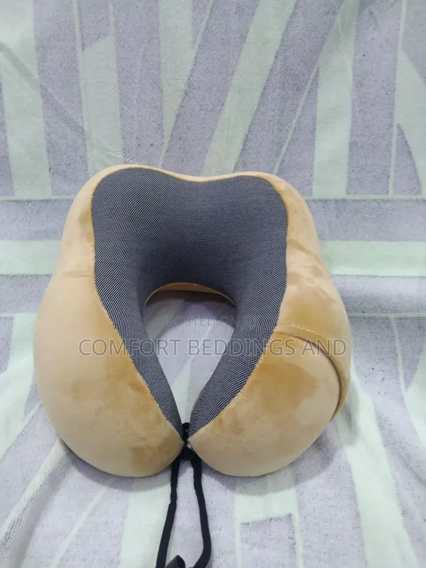 Travel Neck Pillow - Khaki - 1