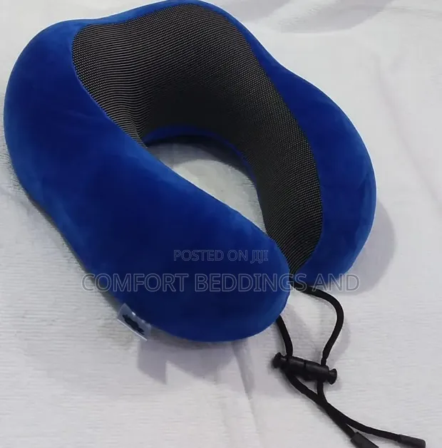 Travel Neck Pillow - Light Blue - 1