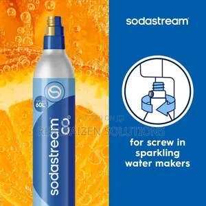 SodaStream CO2 Cylinder for Sparkling Water Maker (Blue Screw)