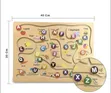 Unique Kids Alphabet Game Puzzle Board - 1