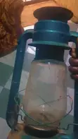 AfriHome Blue Metal Lantern - 2