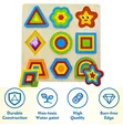 Unique Wooden Shapes Puzzle - 1