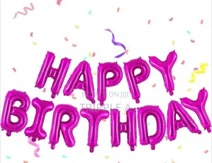 17-inch Happy Birthday Foil Balloons