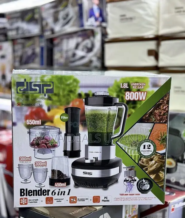 DSP 6-in-1 Multifunction Commercial Blender 1.8L - 800W - 1