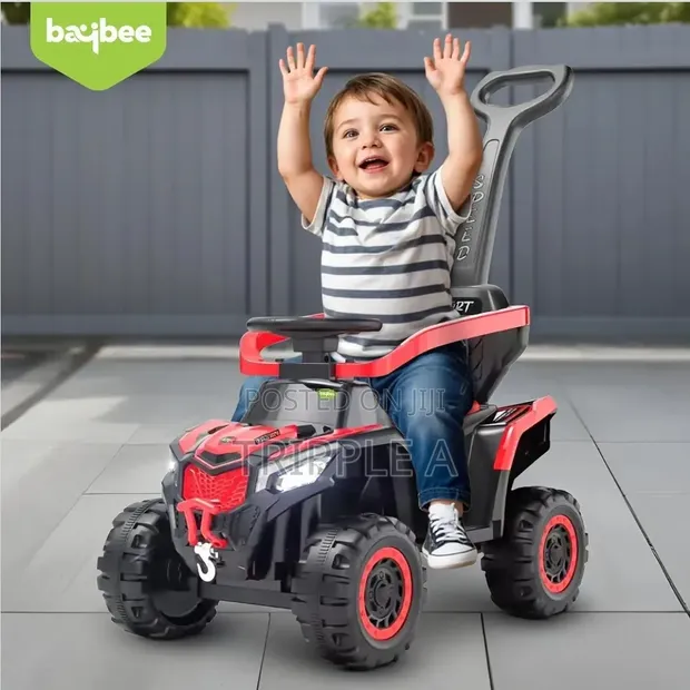 Children's Push Along or Ride-On Toy Car - 1