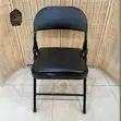 Zodiac Folding Chair - Brown Metal - 2