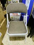 Zodiac Folding Chair - Brown Metal - 3