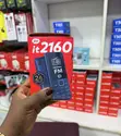 New Itel it2160 Black - 3