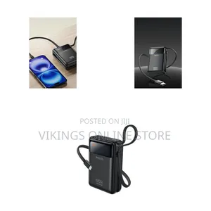 Yesido YP97 20000mAh 65W Power Bank with Built-in USB-C Fast Charging