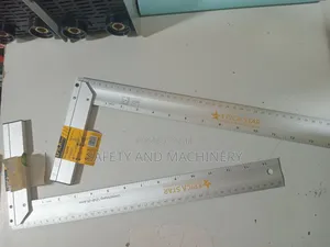 Aluminium Try Square with Spirit Level, 16"
