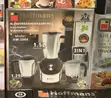 Hoffmans 3-in-1 1.5L Stainless Steel Blender with Meat Grinder - 1