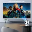 Calus H2O Sphere Projector - 1080P HD, Bluetooth 5.3 - 3