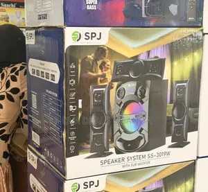 SPJ Sound System SS-3019W with Subwoofer