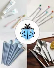 Ladybug Wall-Mounted Toothpaste Dispenser - 4
