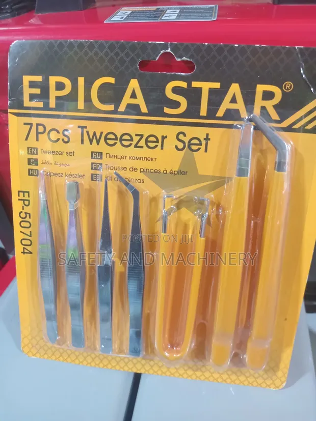 7-Piece Tweezer Set - 1