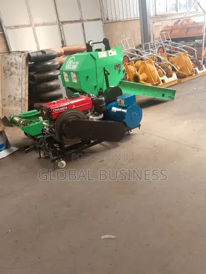 Brand New Hay Baler Complete Set with Diesel Engine Generator