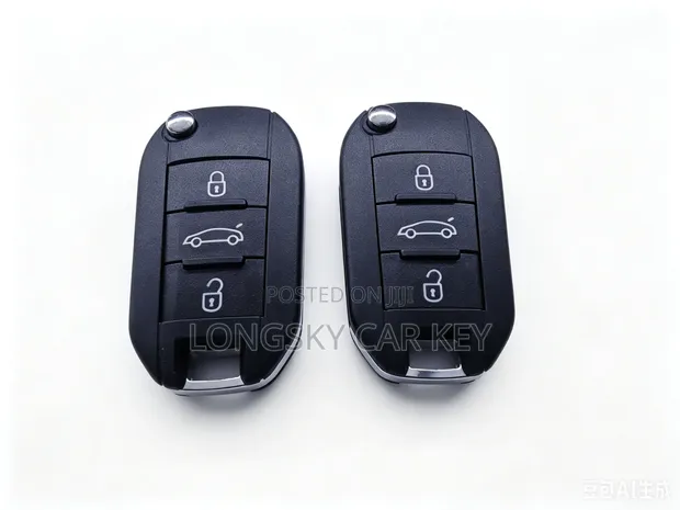 Peugeot Insert-to-Start Car Key Case/Shell - 1