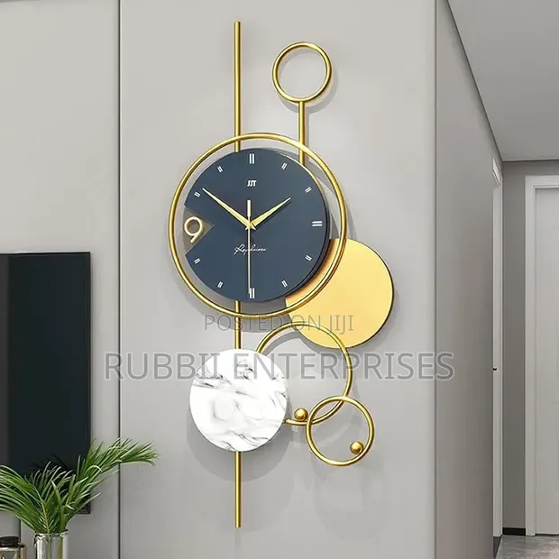 Modern Vertical Wall Clock - 1