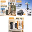 PLOKAMA LIVE-M5 Pro 3-in-1 Extendable Grip Handle Tripod Selfie Stick - 1