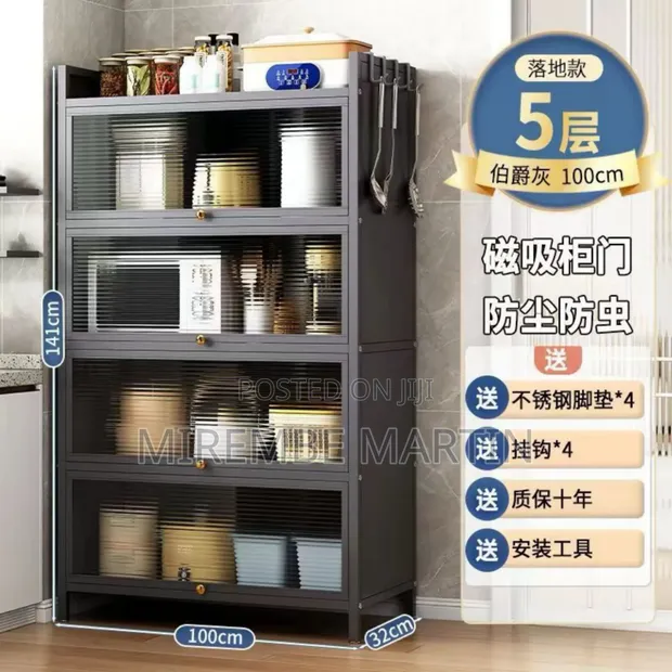 5-Layer Kitchen Rack (100cm) - 1