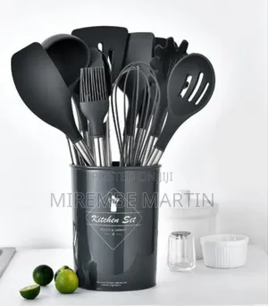 Silicone Ladles (Black/Green/Grey)