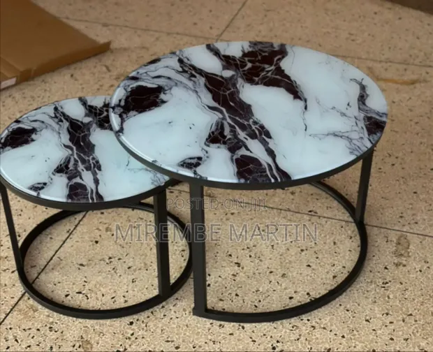 2-in-1 Glass Tables - 1