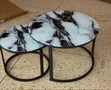 2-in-1 Glass Tables - 1