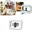 Gadgets Way E30 Square Selfie Ring Light with Phone Holder - 1