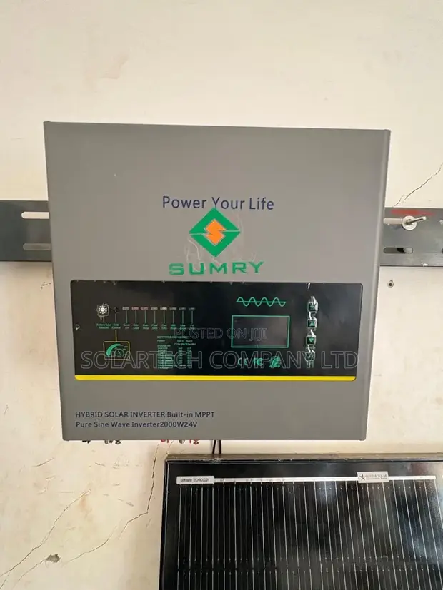 2KW 24V Hybrid Inverter with 60A MPPT Charger - 1