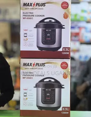 Max Plus 14-in-1 Electric Pressure Cooker with Steamer - 6.5L