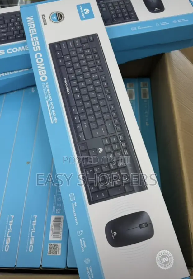 Mikuso KB-C019 Wireless Keyboard and Mouse Combo - 1