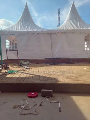 100-Seater PVC Tent with Flaps and Windows