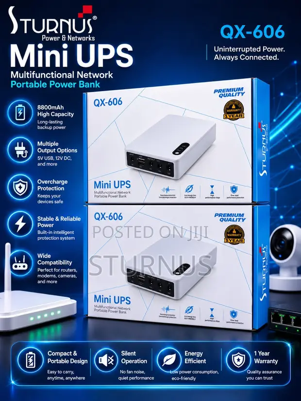 Mini UPS Network Power Bank - 1