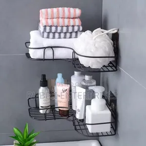 Wall-Mounted Corner Rack (2pcs)