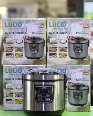 Lucid 2.2L Multi Pressure Cooker with 12 Automatic Programs