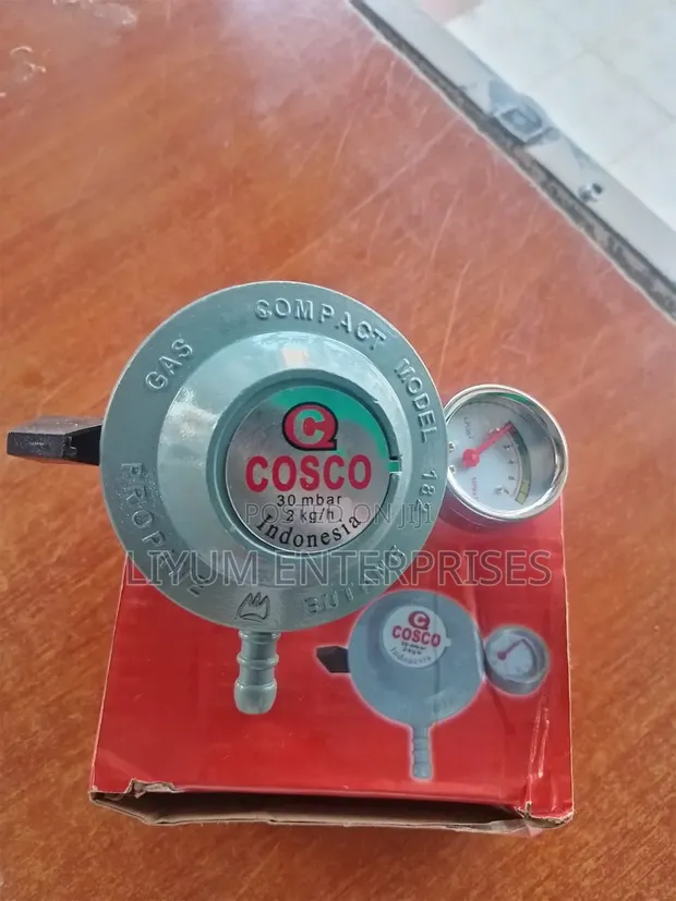 20mm Gas Regulator with Gauge - 1