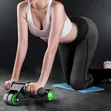 Foldable 4-Wheel Abdominal Roller - 2