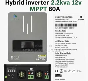 Next Hybrid Inverter 12V 2000W MPPT 80A