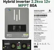 Next Hybrid Inverter 12V 2000W MPPT 80A - 1