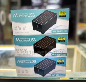 30-Port Multiport USB Charging Station