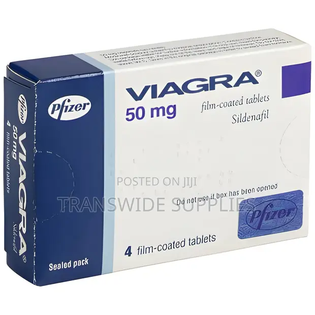 Viagra 50mg Sildenafil for Erectile Dysfunction - 1