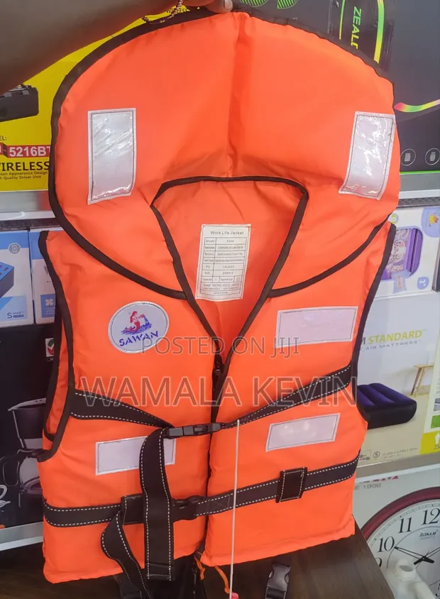 Sawan Orange Work Life Jacket - 1