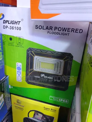 100W DP LED Solar Outdoor Security Light