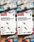 Promate 27W Power Delivery USB-C to Lightning Cable - 2