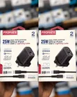 Promate 25W Dual Port USB-C to Lightning Charger - 2