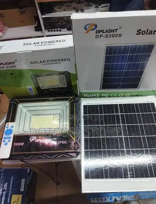 300 Watts Solar Powered Flood Lights - 1