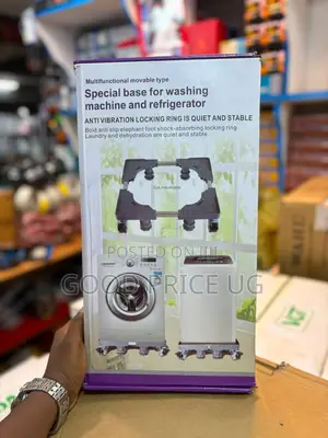 Adjustable Movable Base Stand Trolley
