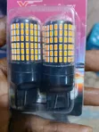 Dual Color Switchback LED White Amber Bulbs - 1